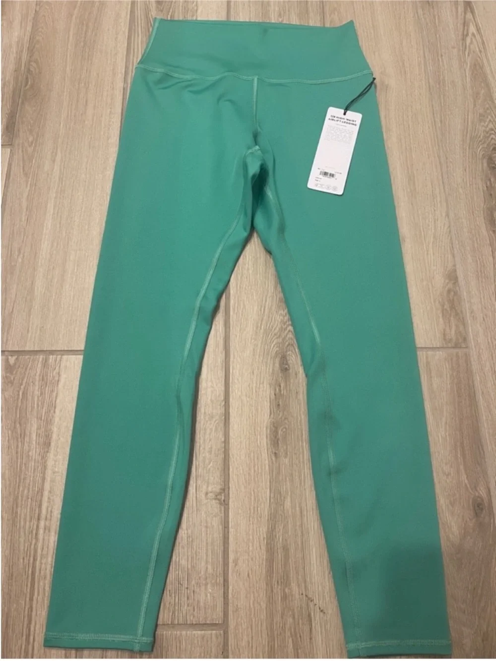 NWT Alo Yoga 7/8 High-Waist Airlift Leggings Lettuce Green Sz L 12-14 W51314R